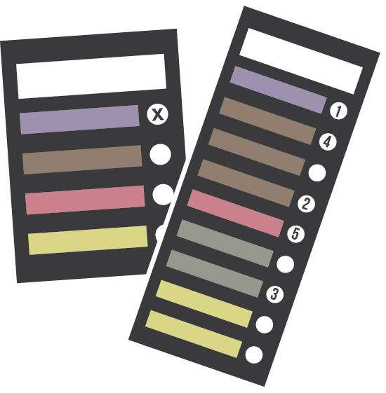 Ballots - Electoral System (550x561), Png Download