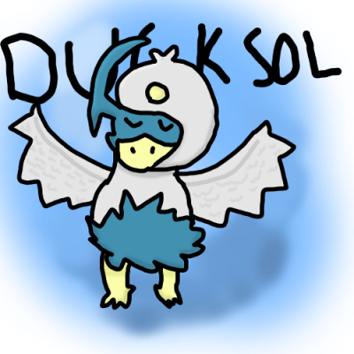 Ducksol - Cartoon (400x400), Png Download