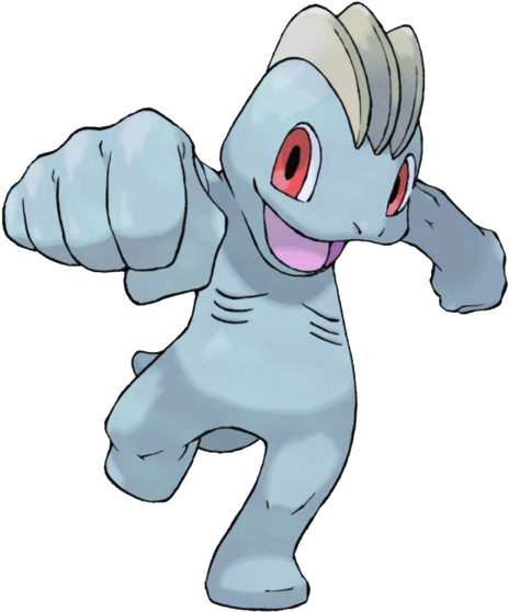 Machop Pokemon Go (600x600), Png Download