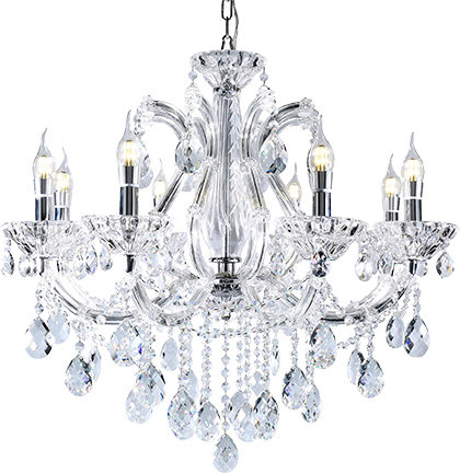 Chandelier (420x432), Png Download