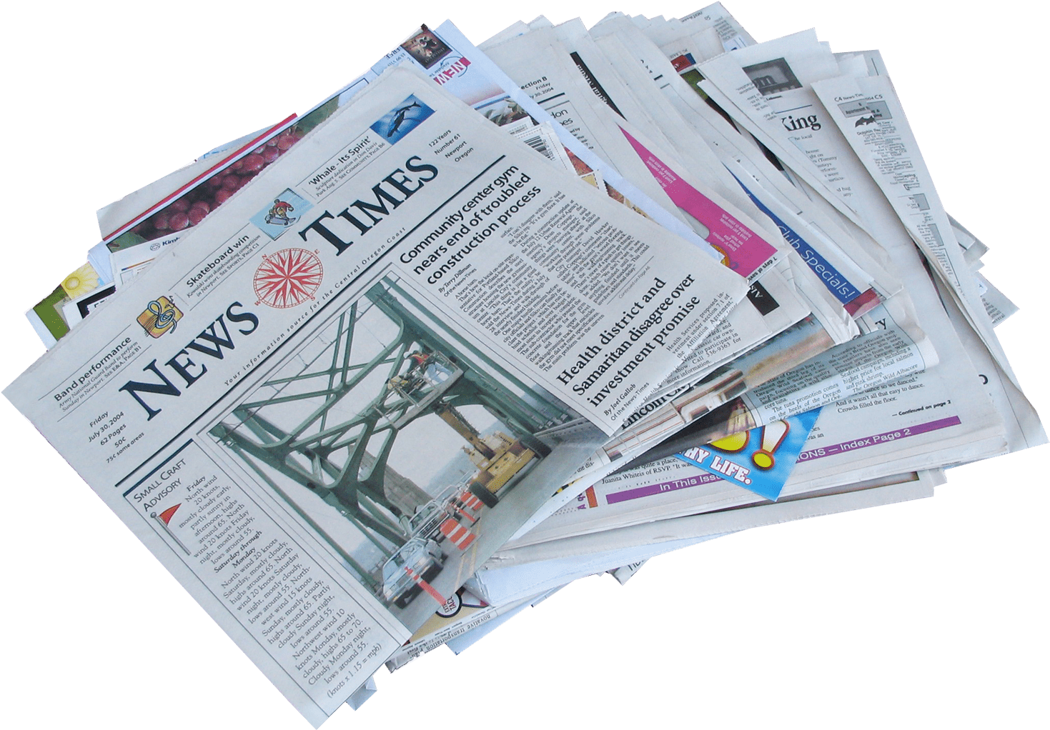 Paper - News Paper (1600x1153), Png Download