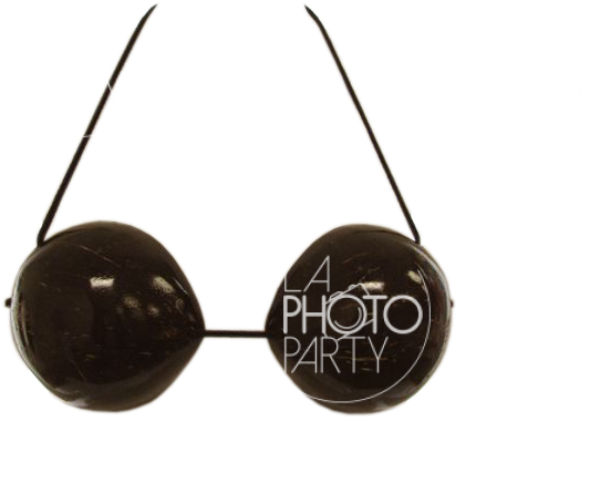 Coconut Bra - Amscan Coconut Bra 392996 (639x479), Png Download
