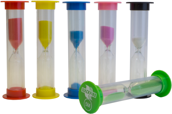 Blackfire Sand Timer - Bandua Wargames Blackfire Sand Timer Set (30s, 1m, (600x600), Png Download