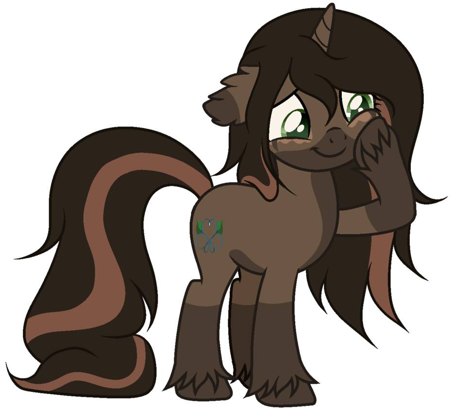 Artist Mintoria Base Used Female Mare Oc Visu Png Brown - Cartoon (1024x918), Png Download