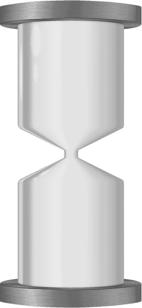 Hourglass - Sandtimer - Net - Hourglass (463x1000), Png Download