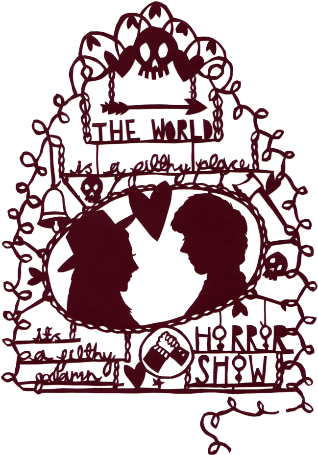 Tate And Violet By A L I C E R O S E - Poster (766x1042), Png Download