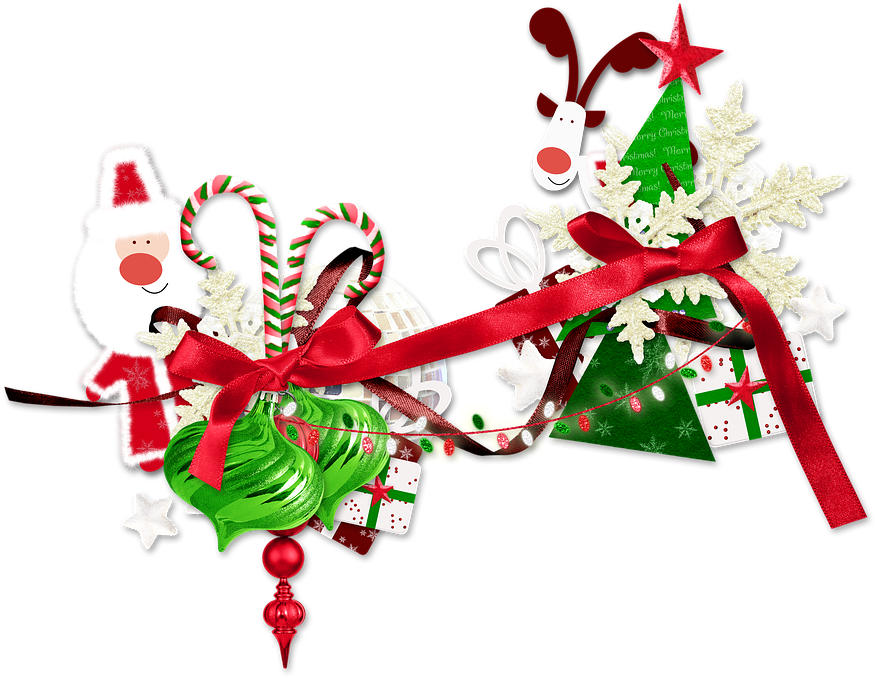 Winter, Christmas, New Year's Eve, Ornament - Christmas Day (922x720), Png Download