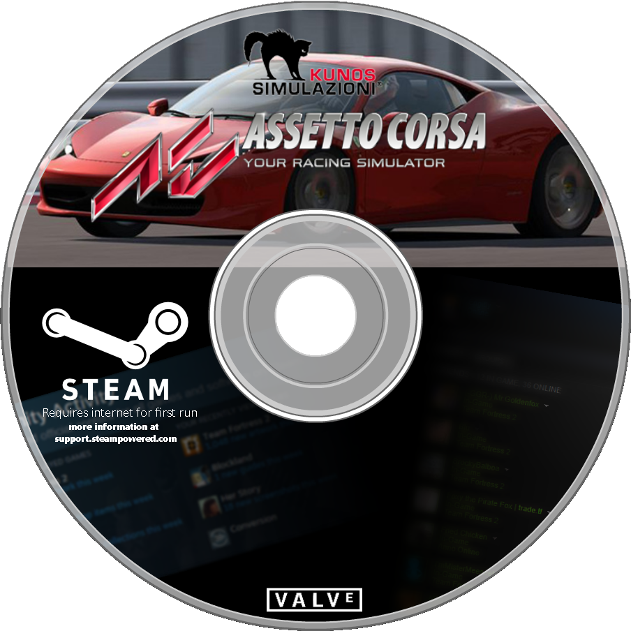 Does Assetto Corsa Have A Retail Version If Not, This - 505 Games: Assetto Corsa - Assetto Corsa (904x904), Png Download