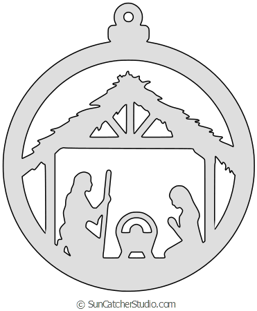 33+ Free Nativity Scene Scroll Saw Patterns - HassamEisha