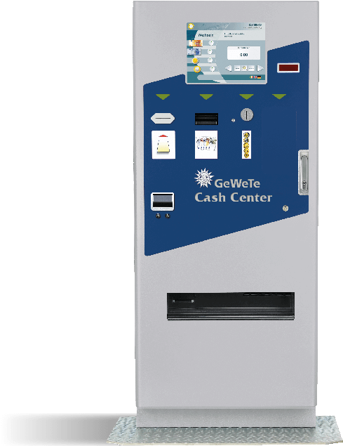 Cash-center - Money Changer Vending Machine (900x800), Png Download