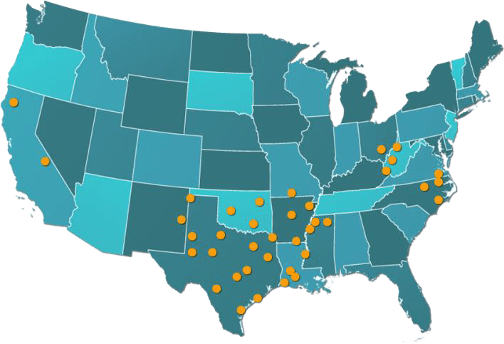 For Around $0 - United States Map Blue (708x483), Png Download