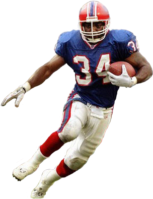 Thurman Thomas, 34 Rush, Sports Bar, Batavia, - Posterazzi Thurman Thomas Spotlight Collection Photo (374x415), Png Download
