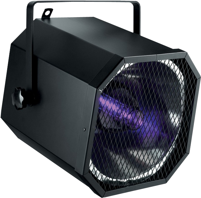 Featuring Full Service Entertainment For Your Next - Qtx Cannon Uv Black Light Spotlight Without Bulb (650x650), Png Download