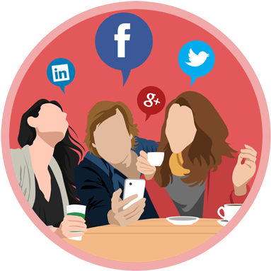 Social Media - Facebook (400x400), Png Download