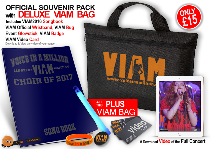 Viam2017 Deluxe Choir Merchandise Pack - American Bagger (842x595), Png Download