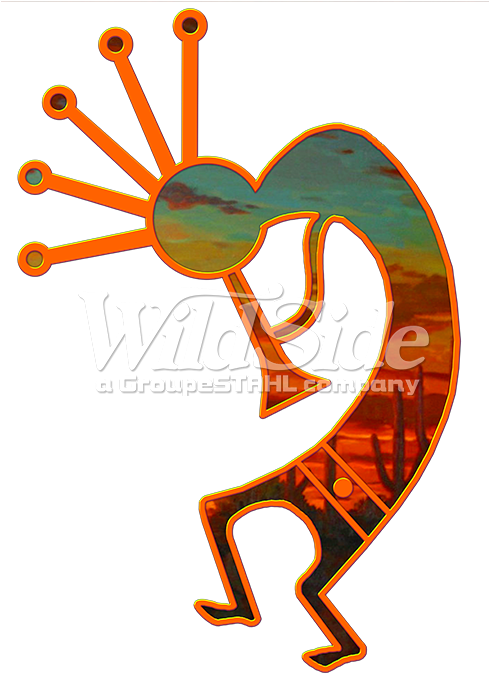 Kokopelli - Desert - Native Americans In The United States (675x675), Png Download