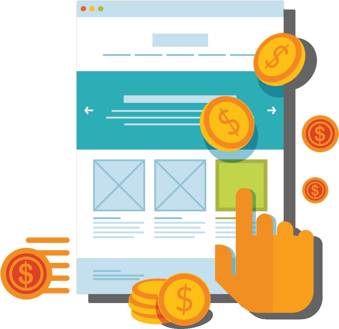 Contact Us Today For A Free Consultation - Pay-per-click (2025x2080), Png Download