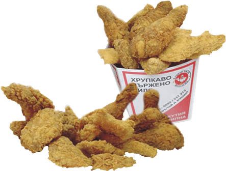 Bucket Option - Crispy Fried Chicken (500x500), Png Download