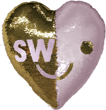 Picture Of Swak Reversible Sequin Pillow - Iscream Swak Reversible Sequin Pillow (415x415), Png Download