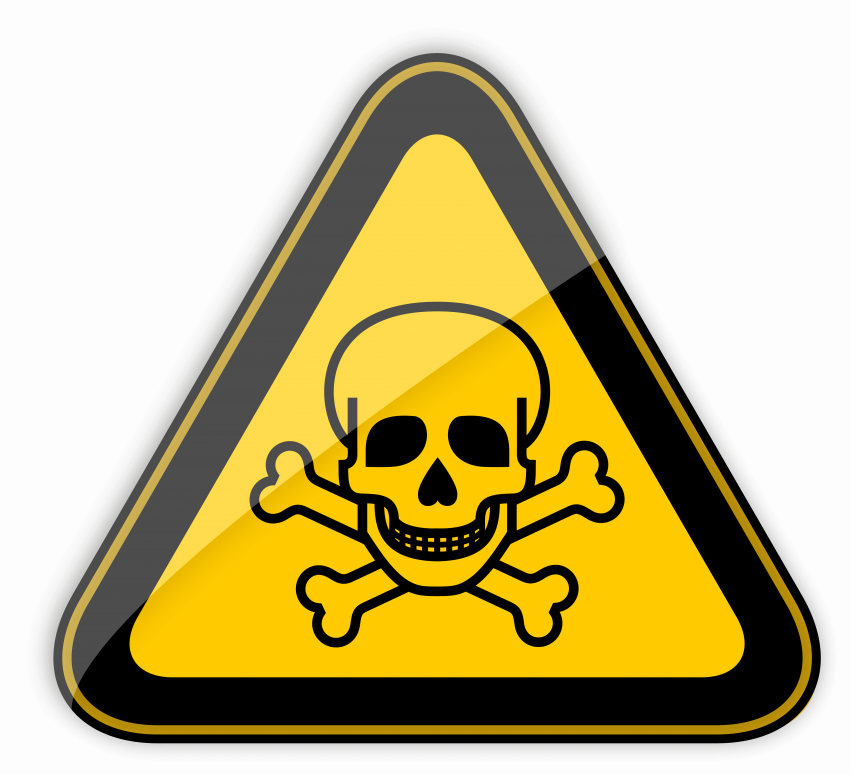 Free Png Toxic Warning Sign Png Images Transparent - Peligros De La Nanotecnologia (851x774), Png Download