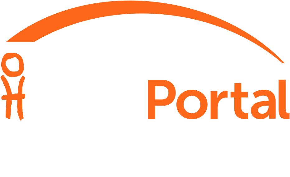 Connected By Careportal Swooshes White - Circle (932x570), Png Download