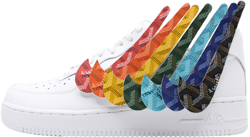 goyard nike air force 1