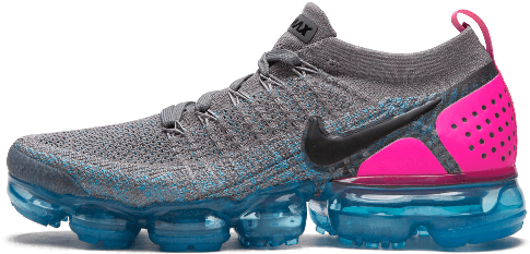 Air Vapormax Flyknit - Running Shoe (600x360), Png Download