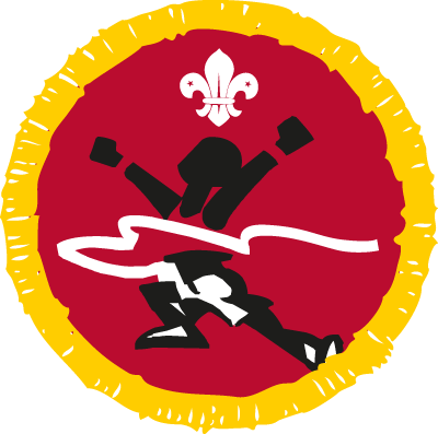 Athletics Activity Badge - Cub Activity Badges Uk (400x397), Png Download