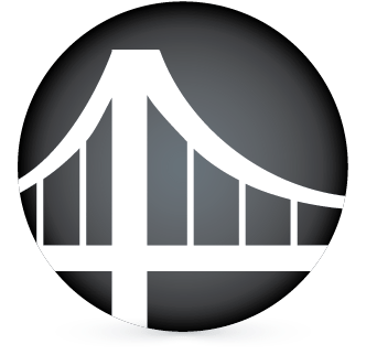 Bridge Png For Logos (351x345), Png Download
