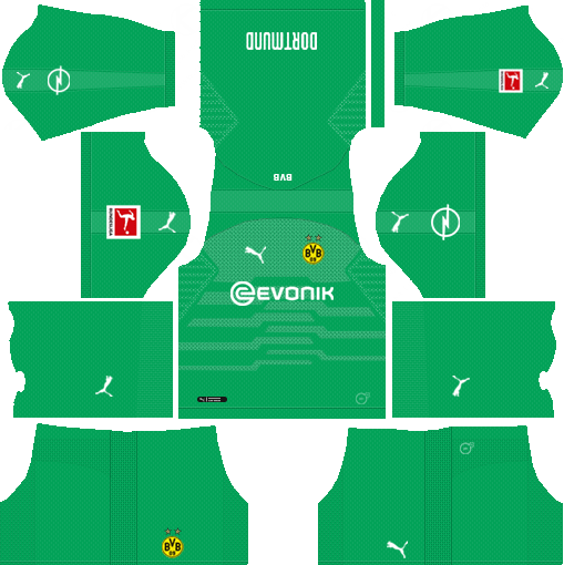 Dream League Soccer Kits Borussia Dortmund Goalkeeper - Dream League Soccer Kits Barcelona 2018 (509x510), Png Download