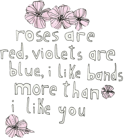 Modernity Has Failed Us • Dom On Kat's Livestream Ft - Roses Are Red Violets Are Blue Band (500x520), Png Download