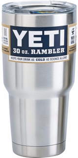 Custom Colored 30 Oz Yeti. (white) (500x319), Png Download