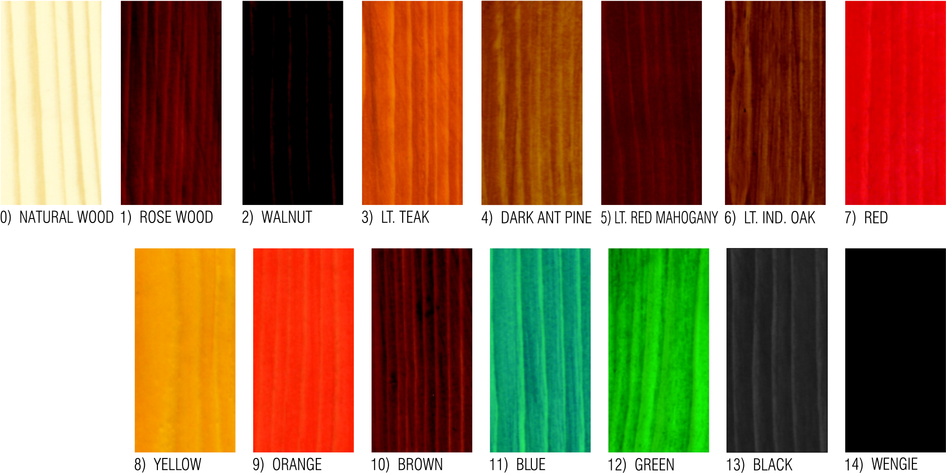 Available In Seven Rich Wood Tone Colors & Also Basic - Wood (1924x984), Png Download