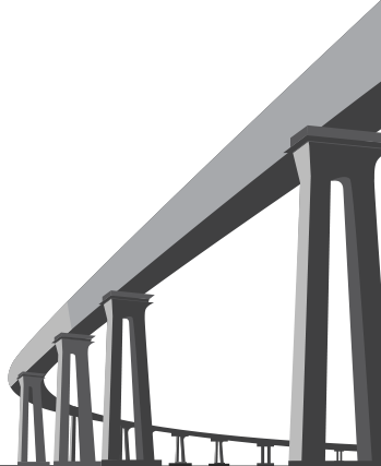 Bridge - - Civil Engineering (349x427), Png Download