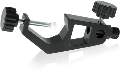 Microphone Adapter Clamp - Atlas Sound Mac-1 Clamp, 1-1/8" Jaw, Black (500x500), Png Download