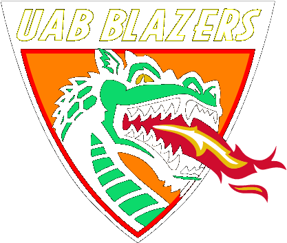 Uab Blazers Svg (436x369), Png Download