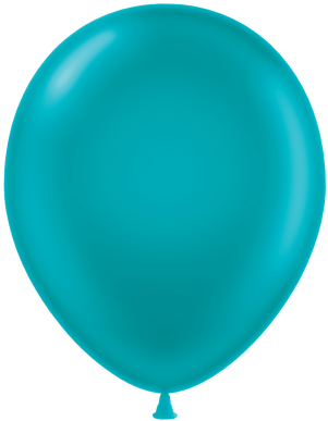 Pearl Teal Balloons 11 Pearl Teal Latex Balloons Small - Teal Color Balloons (386x386), Png Download