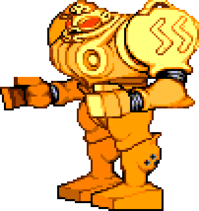 Darkstalkers Huitzil - Darkstalkers Robot (404x428), Png Download