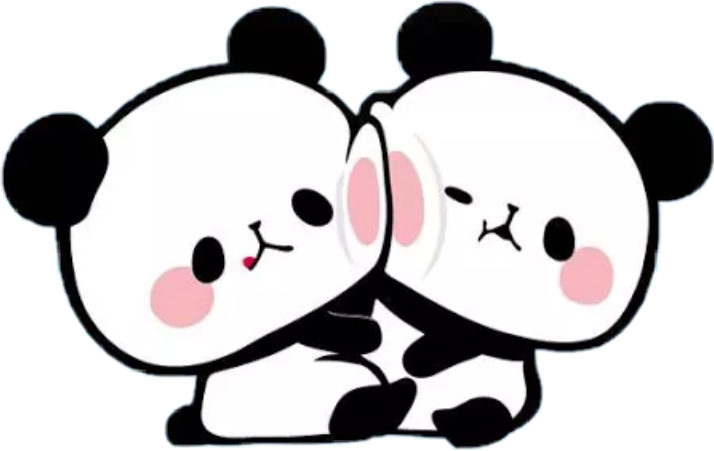 Report Abuse - Mochi Mochi Panda Love (714x451), Png Download