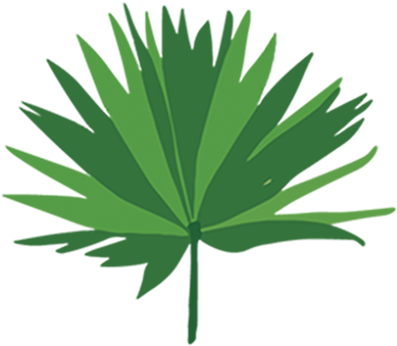 A Custom Gk "rumble In The Jungle" Leotard Given Out - Free Palm Leaf Vectors (412x405), Png Download