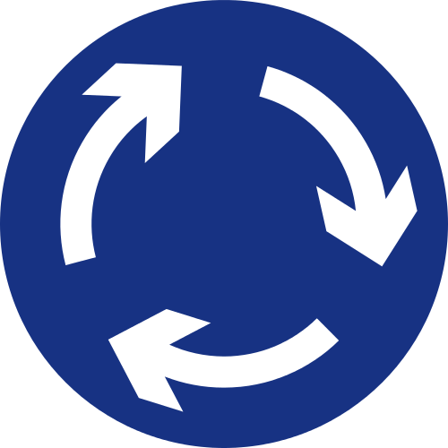 When Going Round In Circles Might Be A Good Thing Part - Margaret Calvert And Jock Kinneir Designs (500x500), Png Download