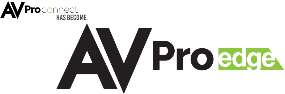 Avpro Edge Logo Has Become Orig - Avpro Edge Logo (1100x307), Png Download