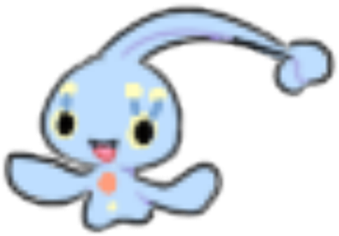 Doodle Manaphy - Doodle Auras Project Pokemon (420x420), Png Download