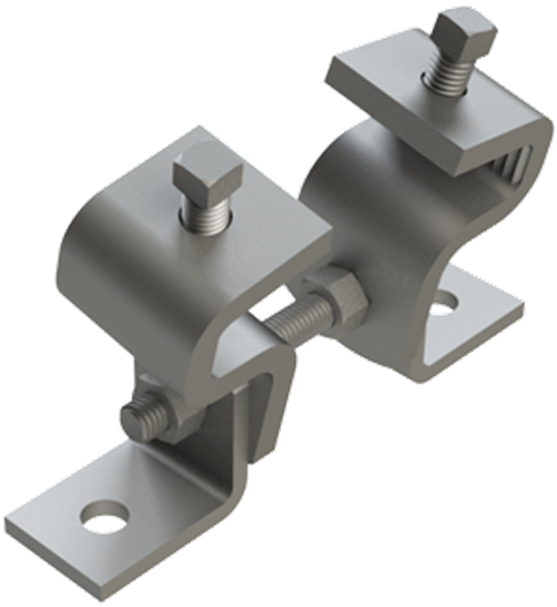 Picture Of Unistrut P2788 Hinged Beam Clamp - Beam Clamp (524x550), Png Download