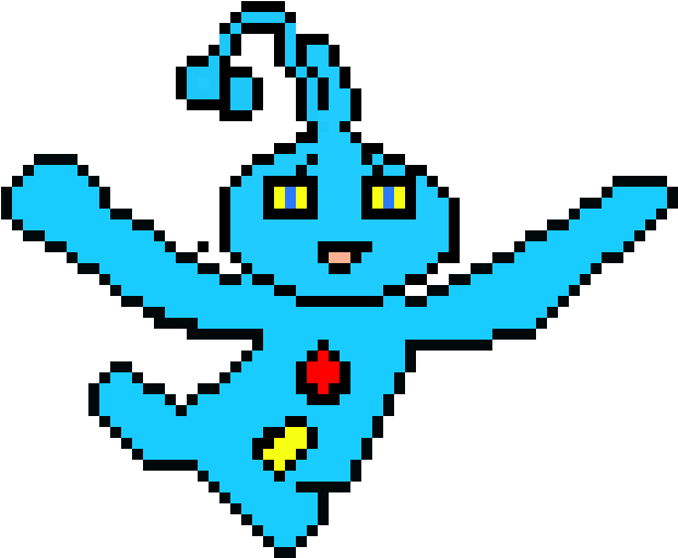 Manaphy Recreation - Illustration (670x540), Png Download