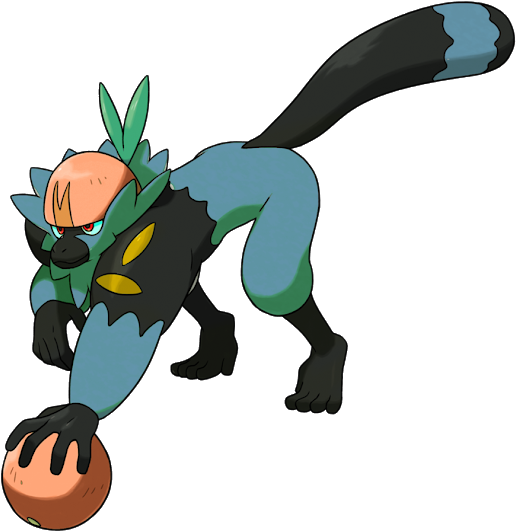 Photo - Pokemon Sun And Moon Orangutan (530x530), Png Download