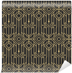 Abstract Art Deco Modern Seamless Pattern Wallpaper - Abstract Art (400x400), Png Download
