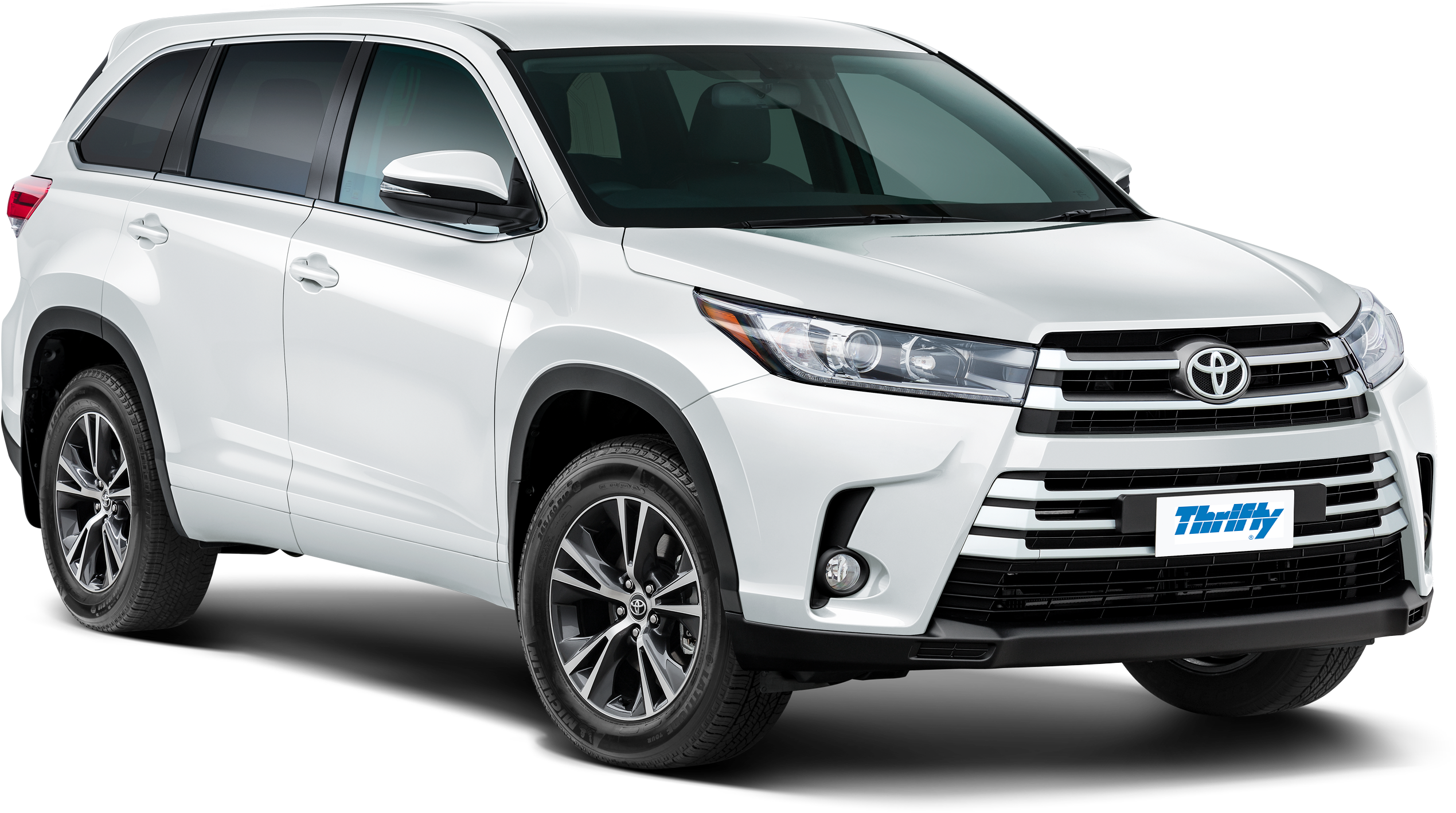Thrifty Car Rentals Toyota Highlander 4wd Ffar - Toyota Highlander Nz 2017 (2953x1806), Png Download