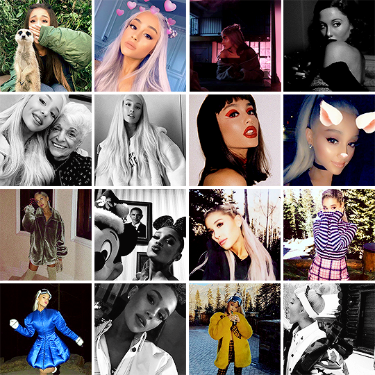 Tumblr P0v7mjrsy71v40lt5o10 R1 540 - Ariana Grande Collage 2017 (540x540), Png Download