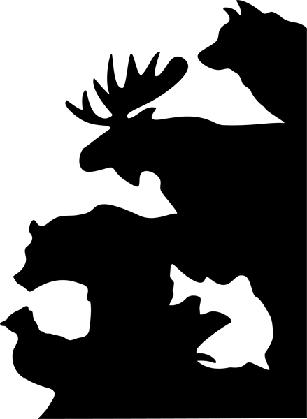 Kenai Wildlife Cabins - Kenai Wildlife Cabins & Fishing Guide Service (439x600), Png Download